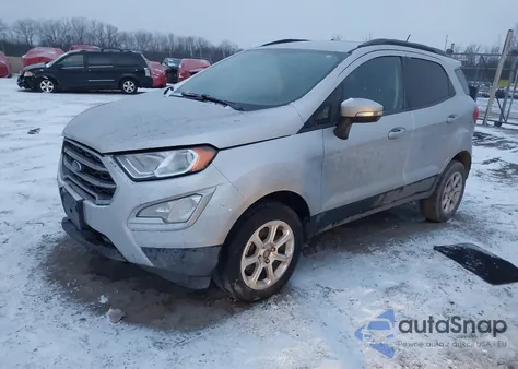 2020 Ford Ecosport Se from USA, damaged, VIN MAJ6S3GL3LC330360